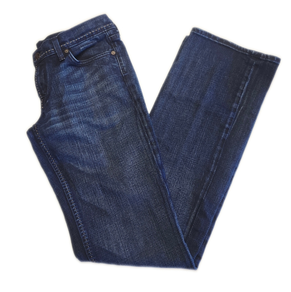 Citizens Of Humanity Blue Low Rise Boot Cut Jeans Size 29x32